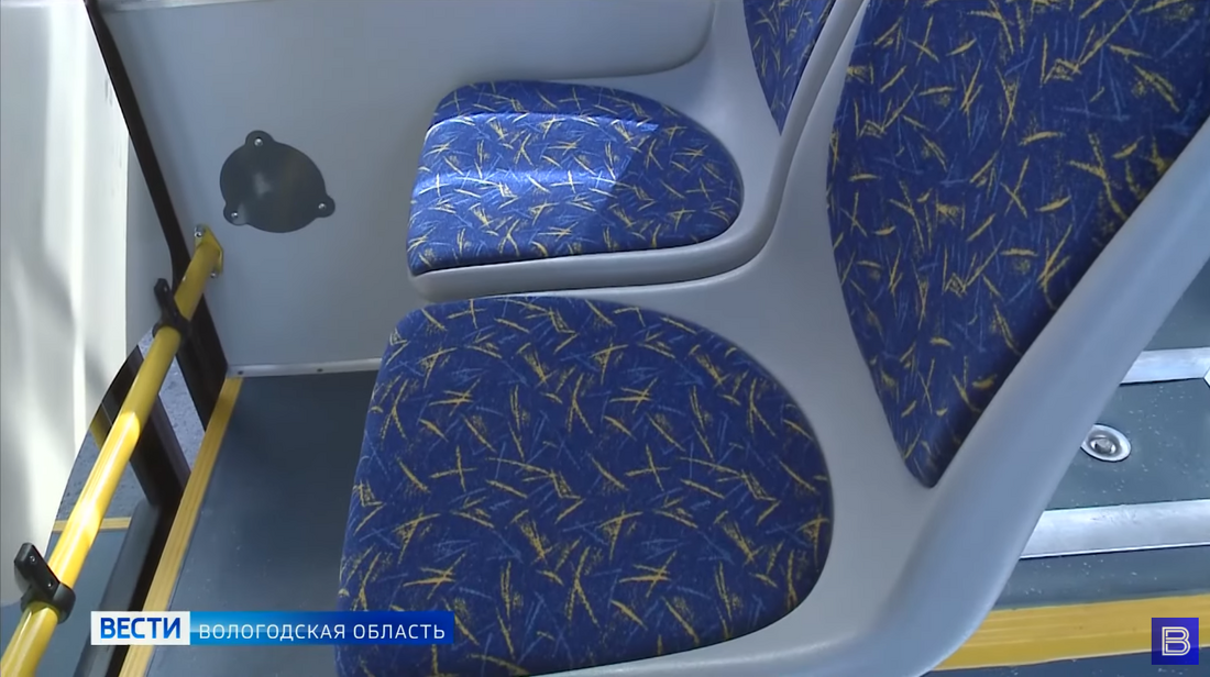 51-летняя вологжанка упала в автобусе и сломала ребро