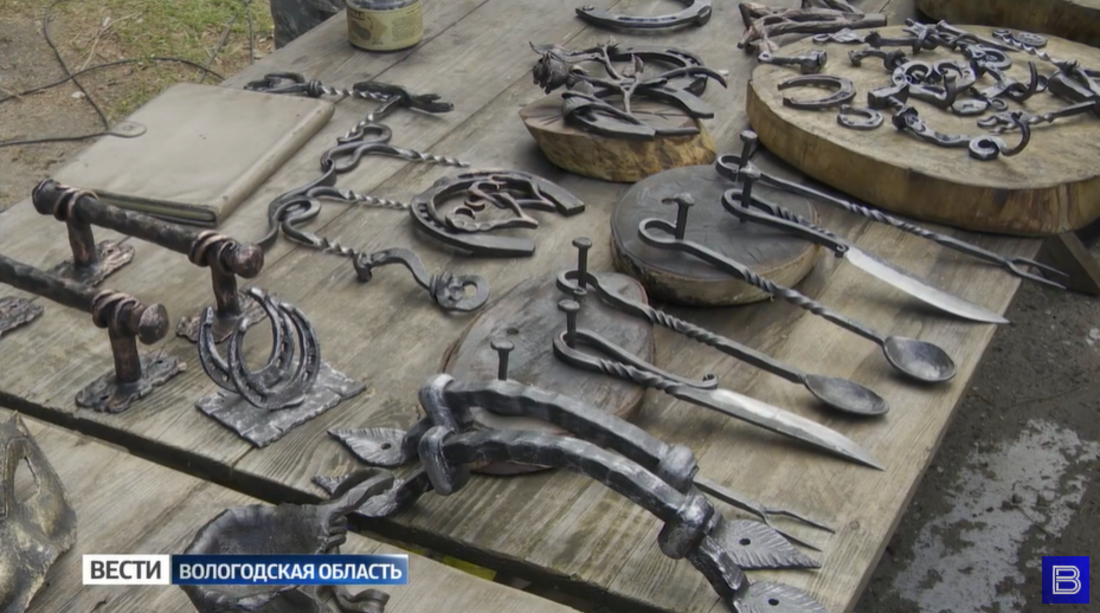 День города в Устюжне отметили фестивалем кузнечного дела и ярмаркой