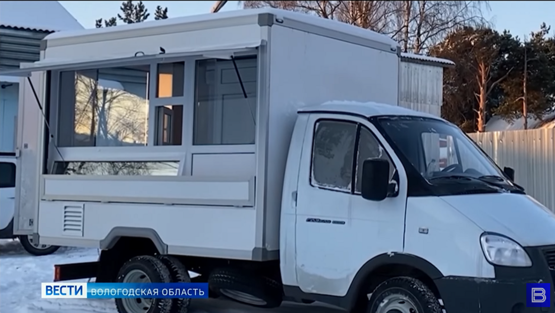 Новые автолавки начали работу в нескольких районах Вологодской области