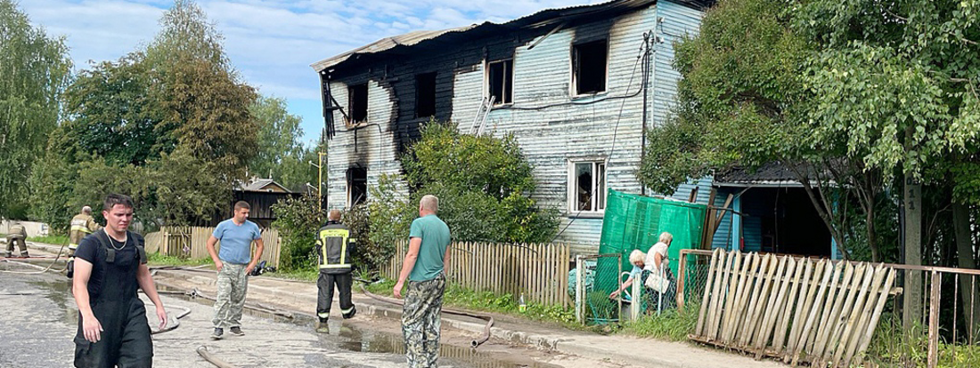 Жительница Верховажья погибла при пожаре в собственной квартире