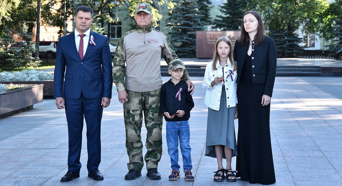 Орденом Мужества посмертно наградили вологодского разведчика Андрея Голубева