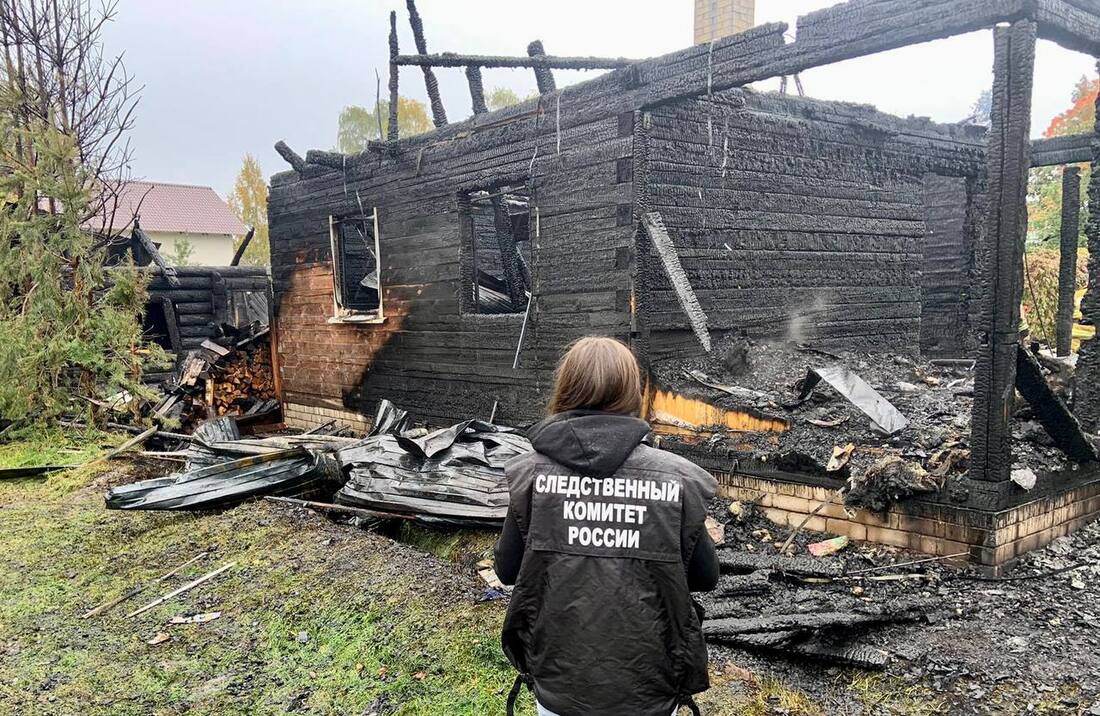 49-летняя женщина погибла в пожаре под Череповцом