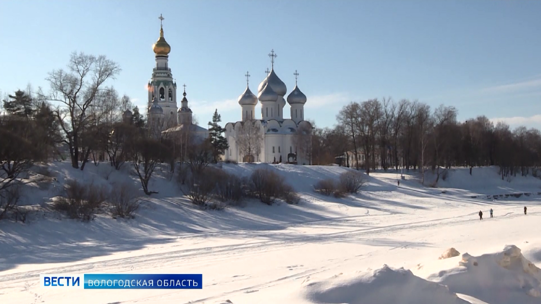 Дмитрия Прилуцкого Церковь Вологда зима