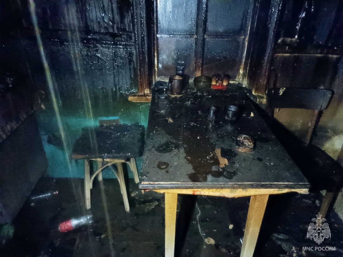 Вытегор погиб при пожаре в собственном доме