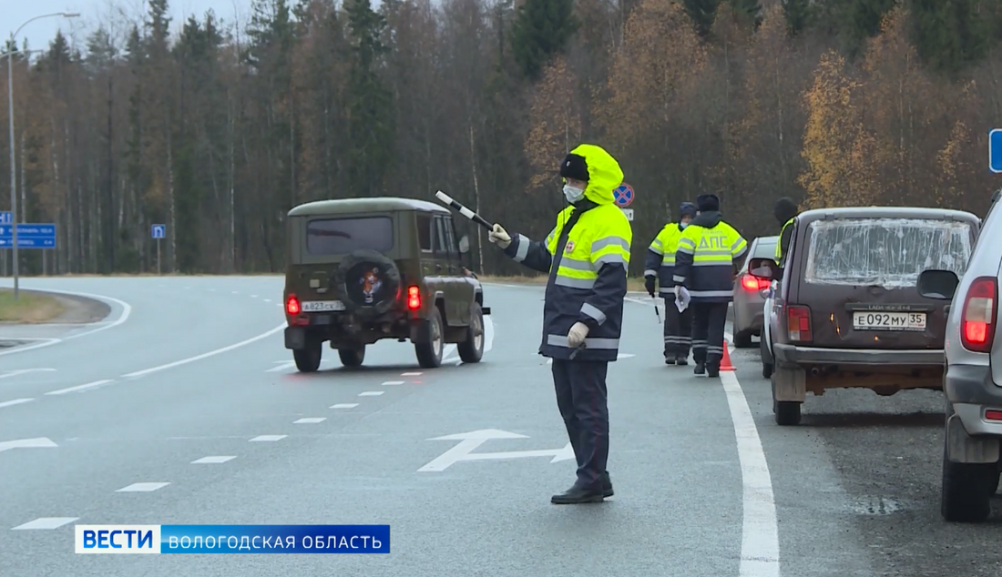 На въездах и выездах из Вологды появились огромные пробки