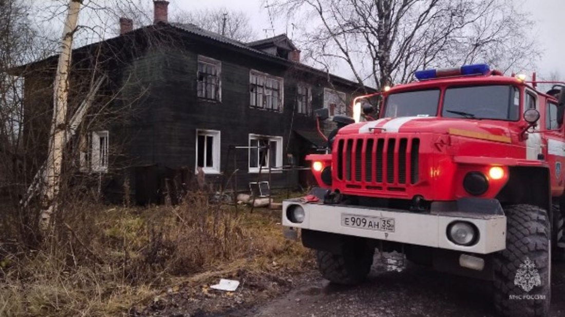 Пожилая женщина погибла при пожаре в Соколе