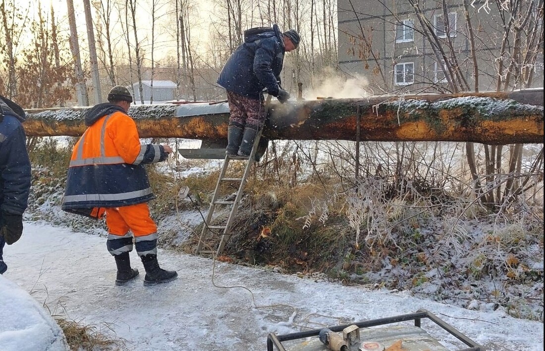 Часть Сокола осталась без отопления