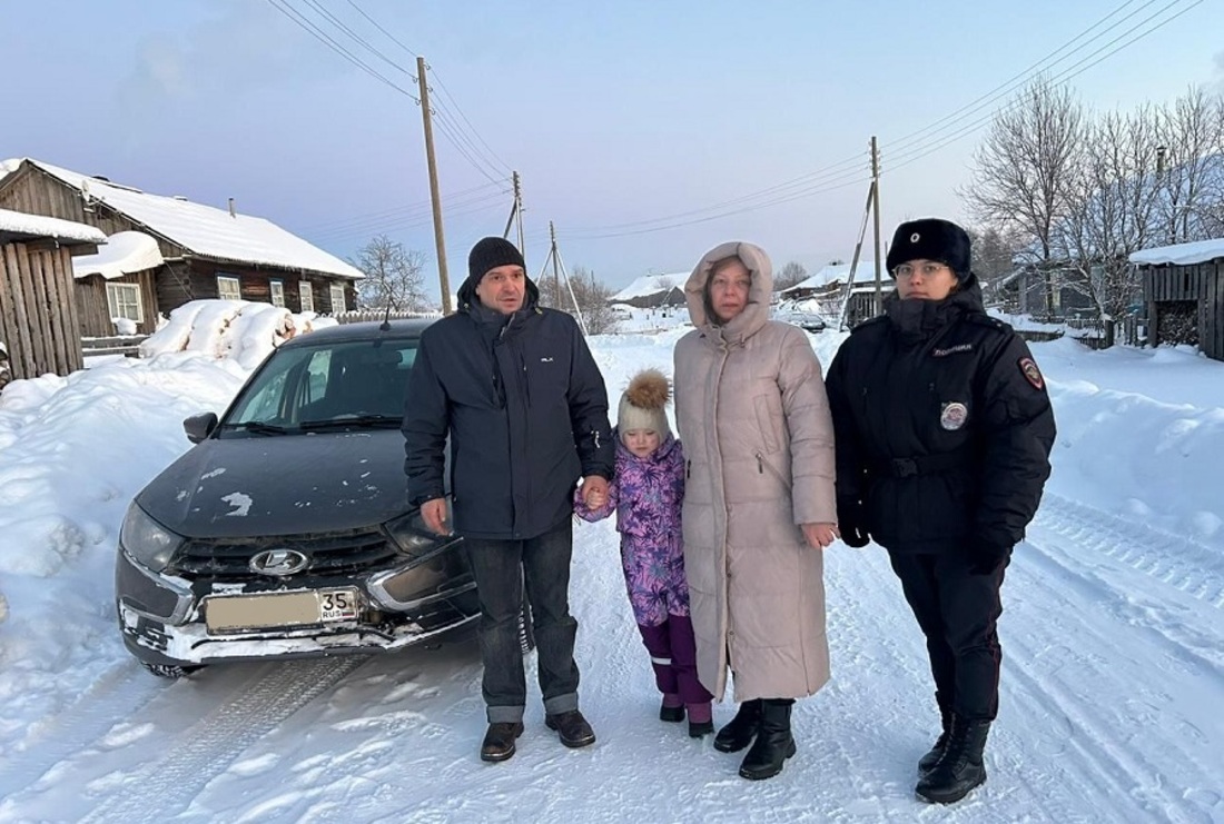 Вытегорские полицейские нашли пропавшую в праздники семью с ребёнком