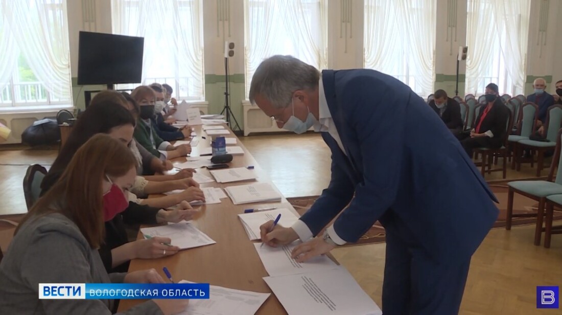 Информация о проведении жеребьёвки местного избиркома на ГТРК "Вологда"