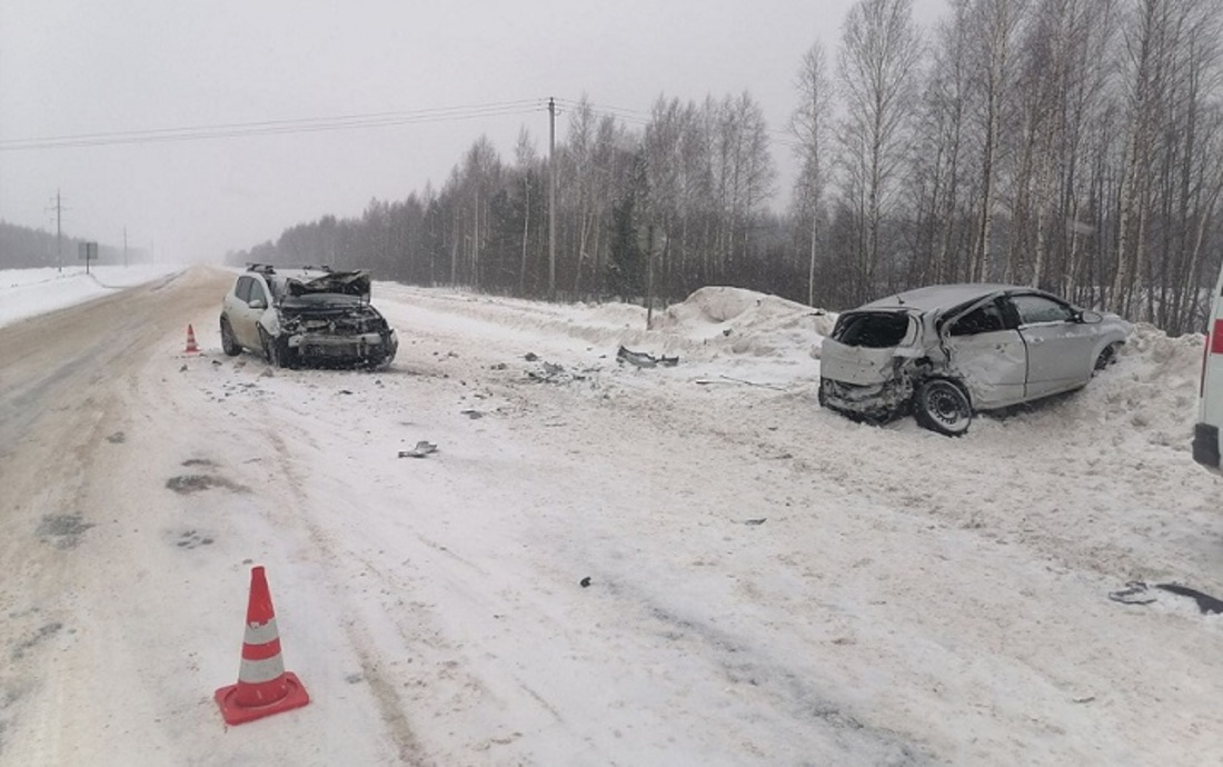 Молодая женщина погибла в жёсткой аварии под Череповцом