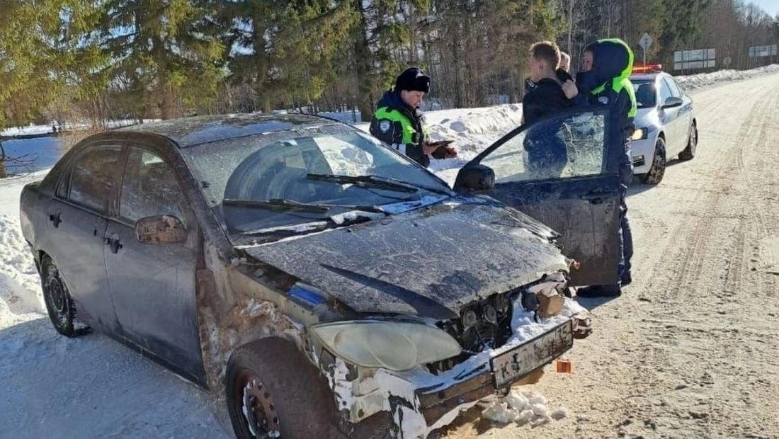 Полицейским пришлось применить табельное оружие при задержании нетрезвого водителя под Устюжной