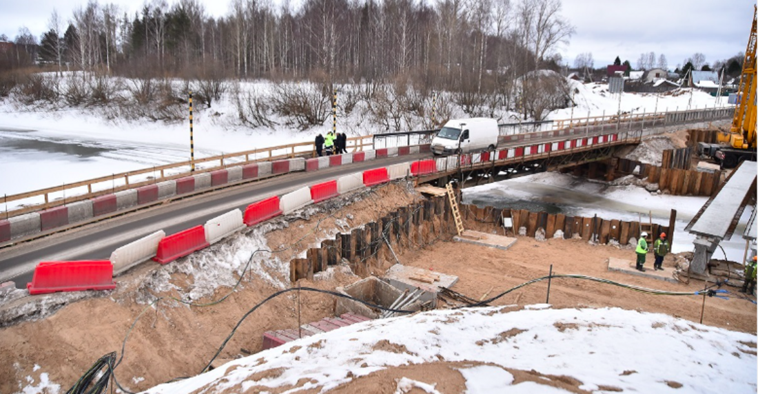 Временную переправу в Кувшиново запустят в апреле