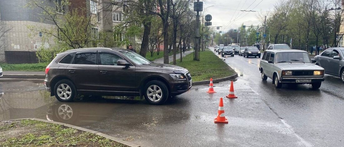 Пенсионер госпитализирован после ДТП в Вологде