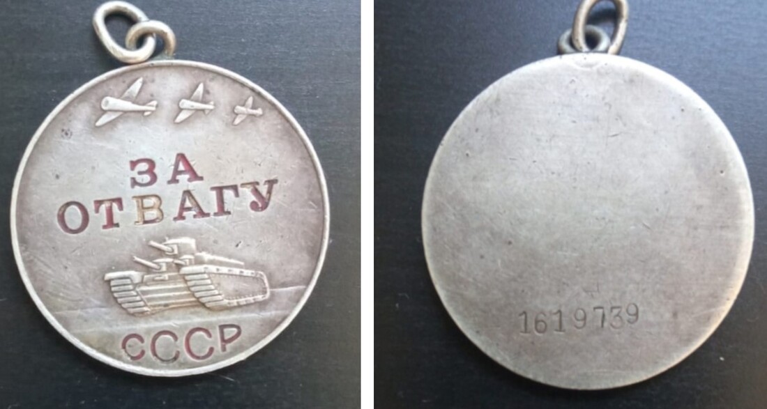 Вытегор нашел на дороге медаль солдата Великой Отечественной войны