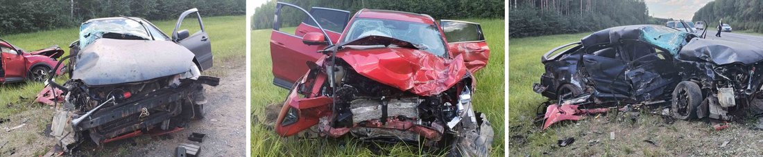 Автокатастрофа в Череповецком районе: 1 человек погиб и 4 пострадали