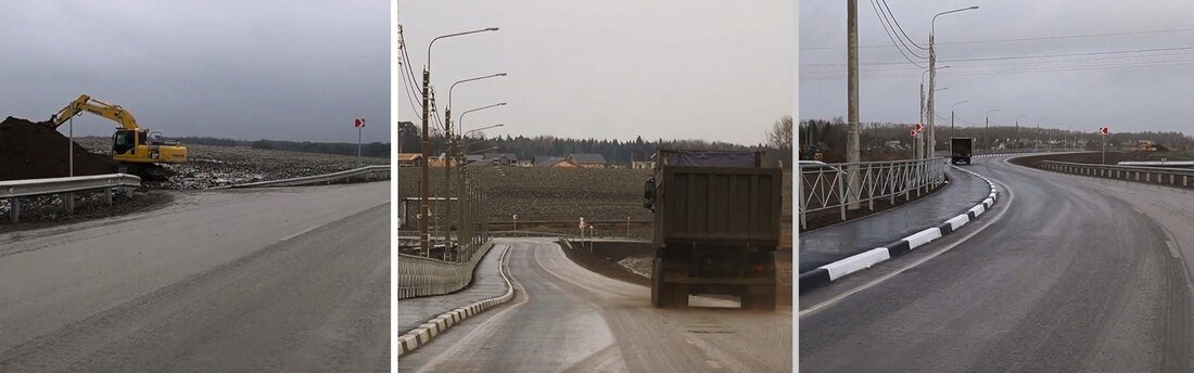 Двухкилометрую дорогу в Грибково открыли для движения после реконструкции