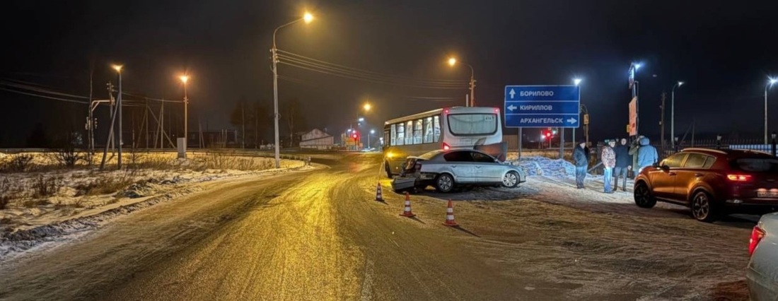 Виновника массового ДТП с пострадавшими задержали в Вологодском округе