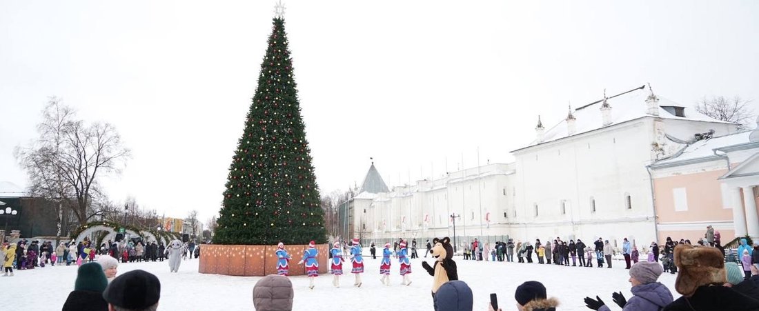 Свыше 60 тысяч туристов приняла Вологда в новогодние праздники