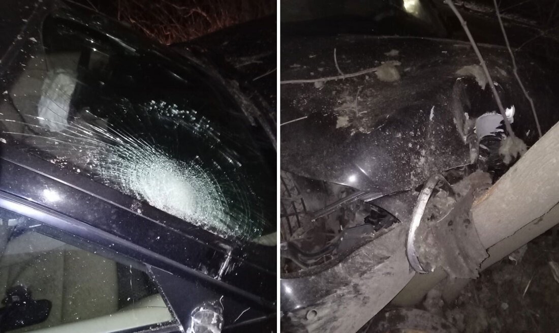 Пьяный водитель BMW сбил девушку и врезался в дерево в Череповце