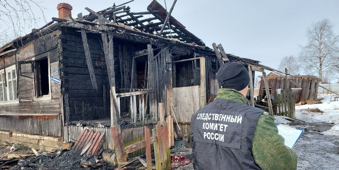 Уголовное дело возбуждено после пожара, унесшего жизнь мужчины в Бабушкинском округе
