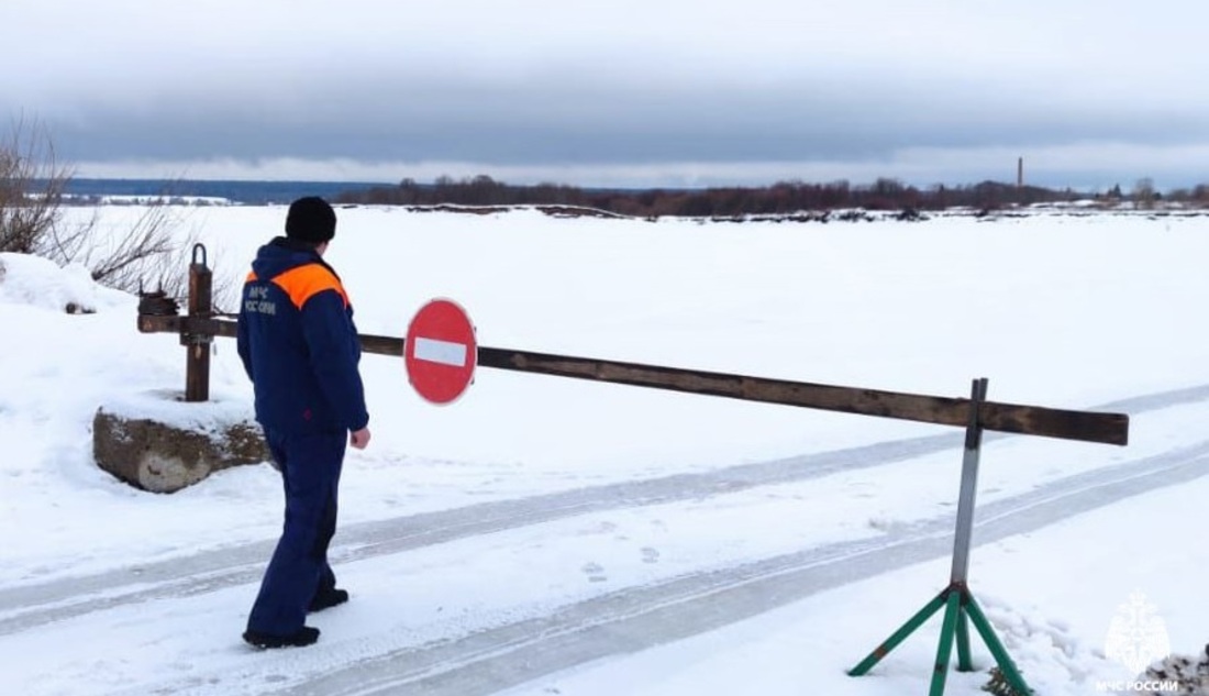 Ледовые переправы продолжают закрывать в Вологодской области