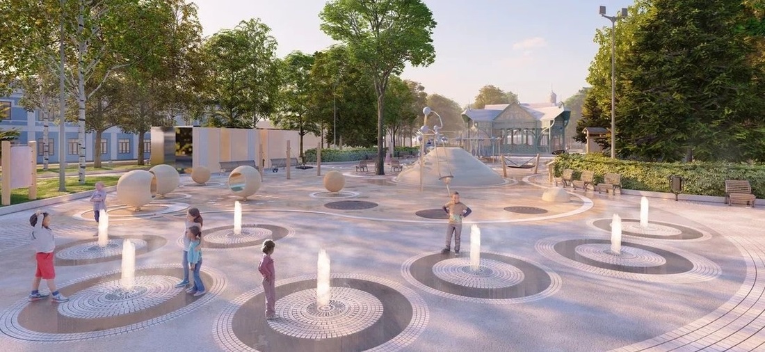 Контракт на благоустройство Детского парка на пл. Революции заключён в Вологде 