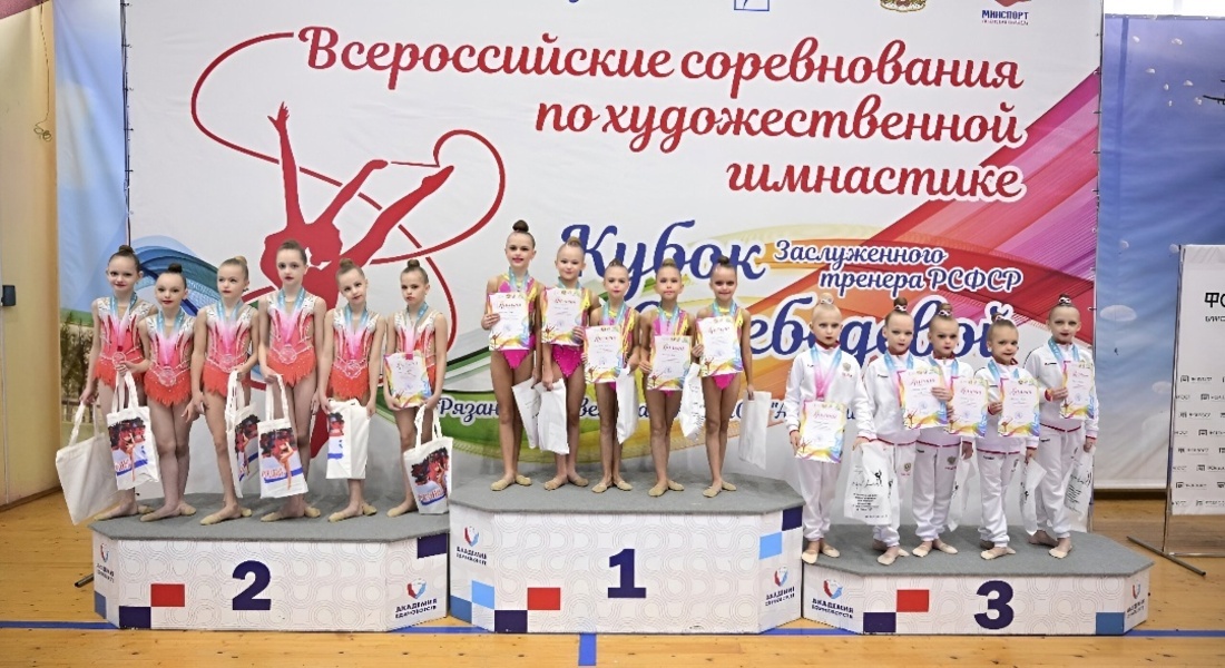  Бронзовые медали привезли череповецкие гимнастки с Всероссийского фестиваля 