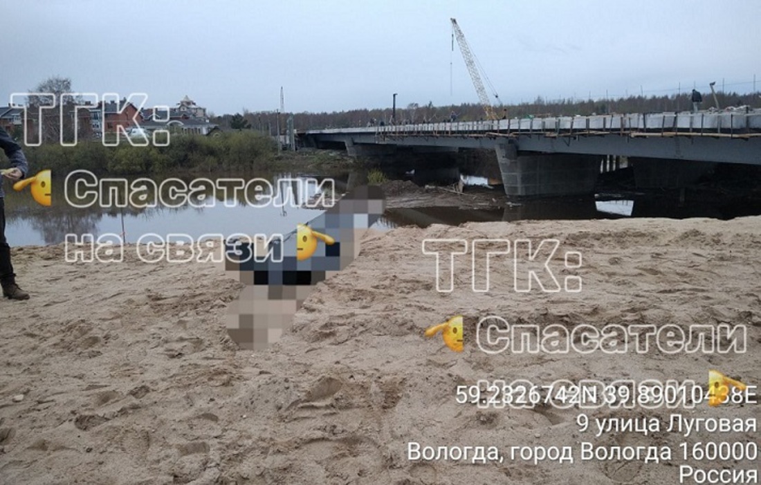 Тело мужчины извлекли из воды в Вологде