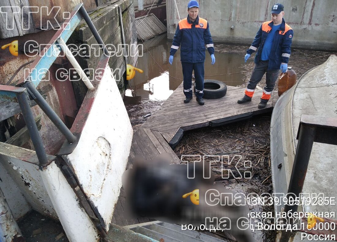 Труп мужчины обнаружили возле речного вокзала в Вологде