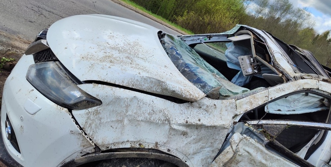 Водитель иномарки пострадал в аварии под Соколом