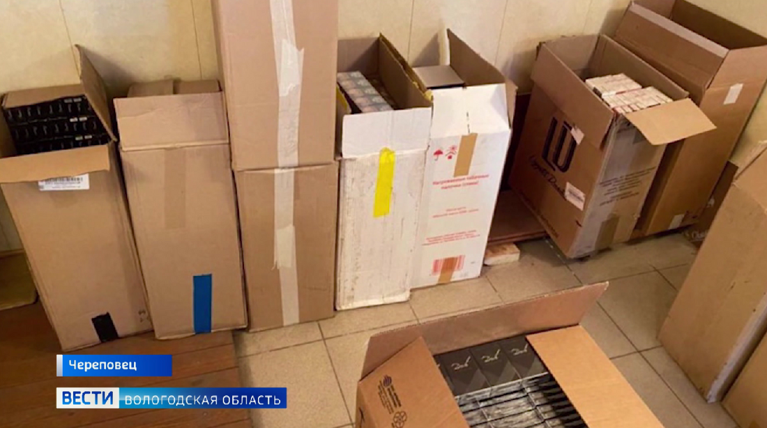 Более 3,3 тысяч пачек сигарет незаконно продавал череповчанин 