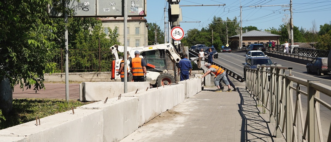 Работы по благоустройству городской набережной стартовали в Вологде