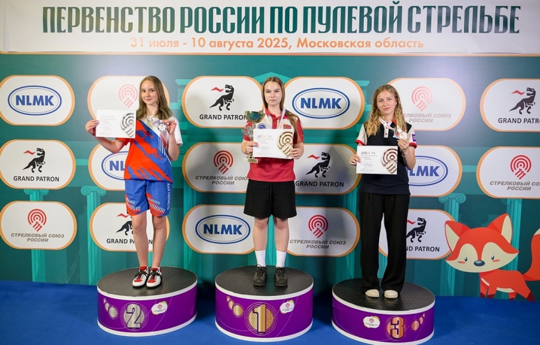 Юная вологжанка выиграла серебро Первенства России по пулевой стрельбе