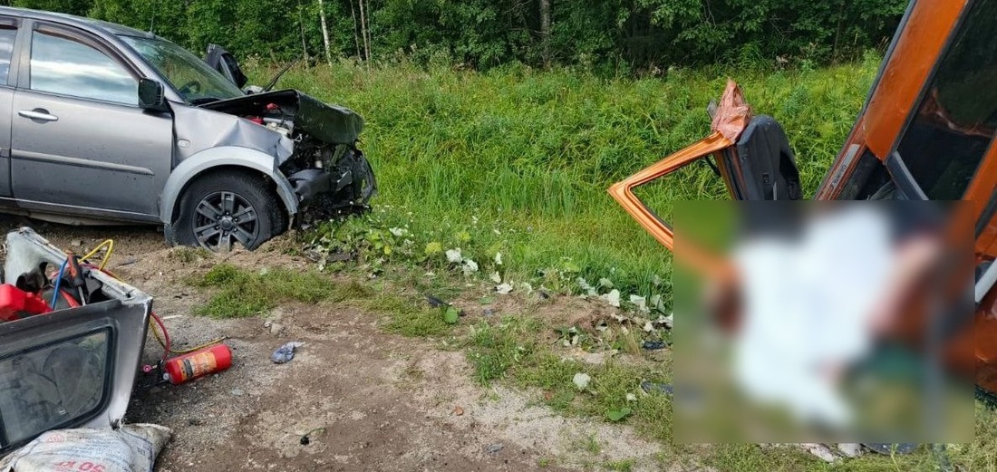 Жизнь трёх человек трагически оборвалась в ДТП под Вытегрой
