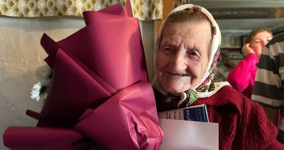 Вековой юбилей отметила Надежа Цветкова из Шекснинского округа