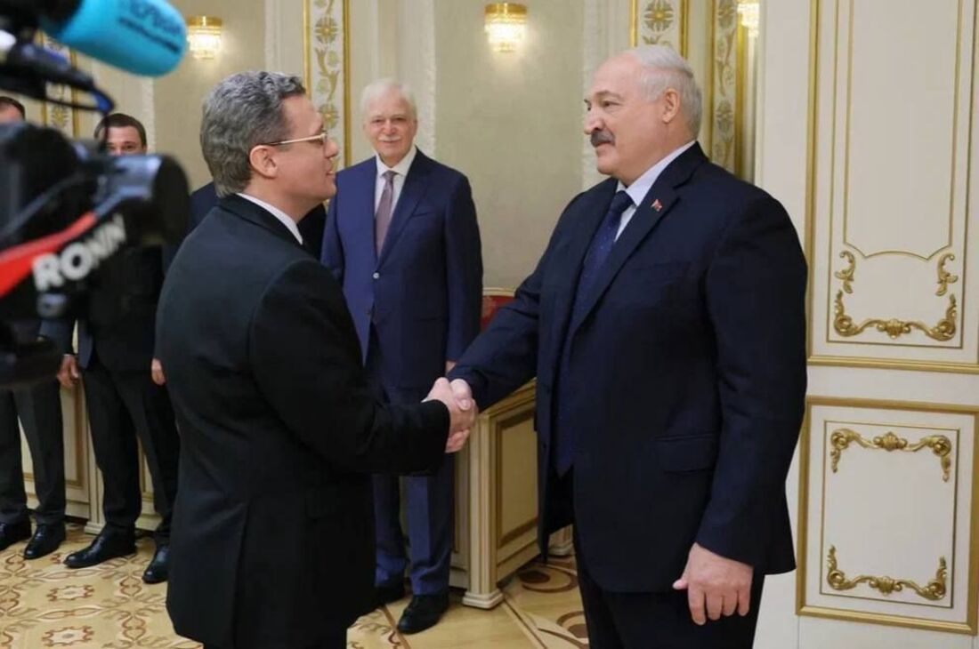 Губернатор Вологодской области Георгий Филимонов встретился с президентом Беларуси Александром Лукашенко