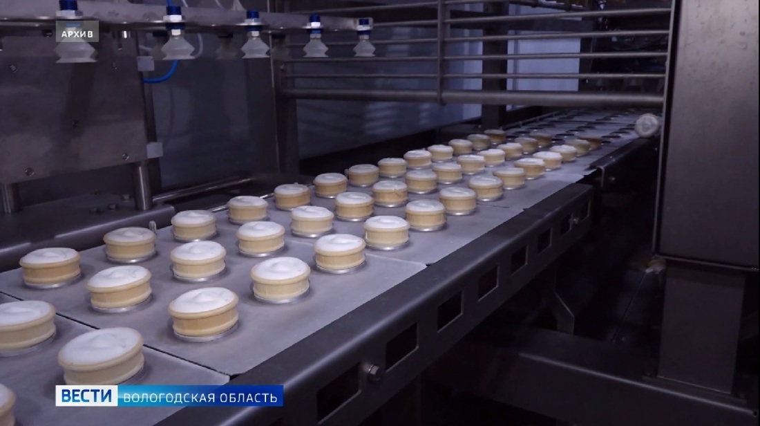Экспорт мороженого, изготовленного в Вологодской области, вырос на 45%