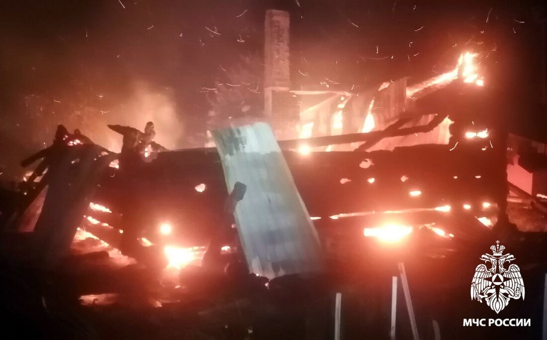 Мужчина погиб при пожаре в Вожегодском округе