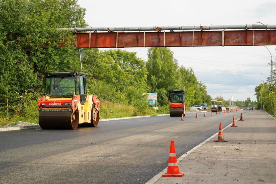Участок улицы Развития отремонтировали в Вологде 