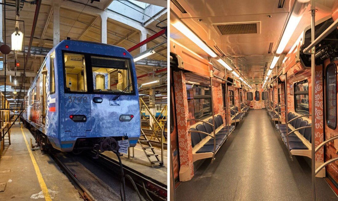Жители и гости Москвы могут узнать больше о Вологодской области благодаря брендированному поезду в метро