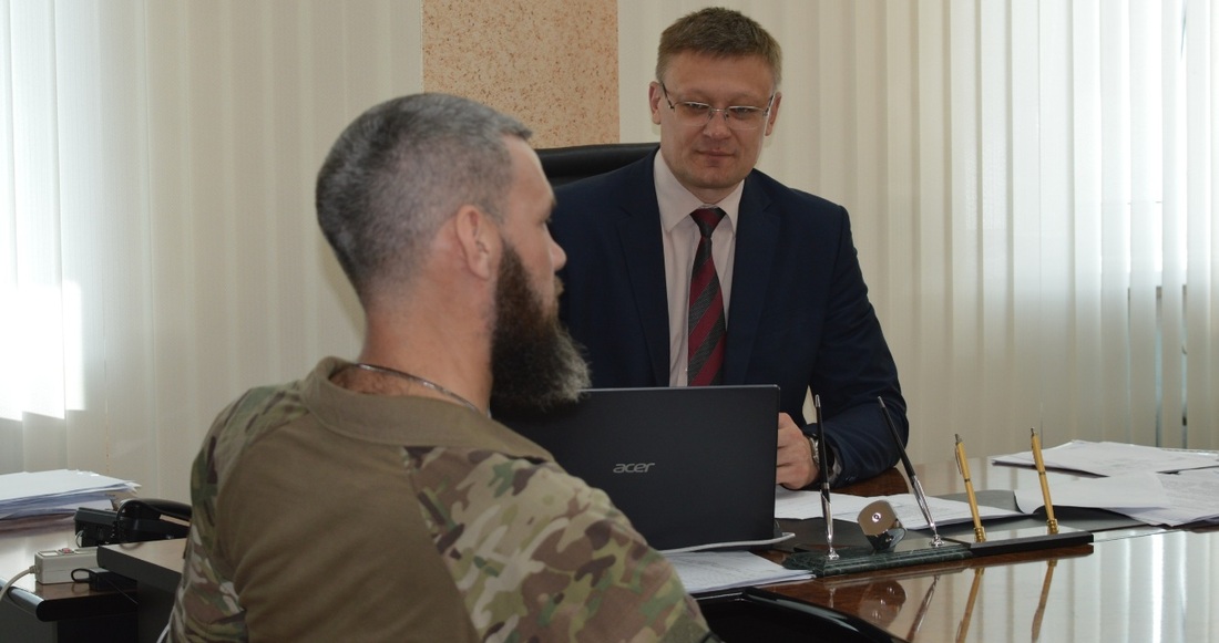 Жителя Междуреченского округа наградили медалью «За отвагу»