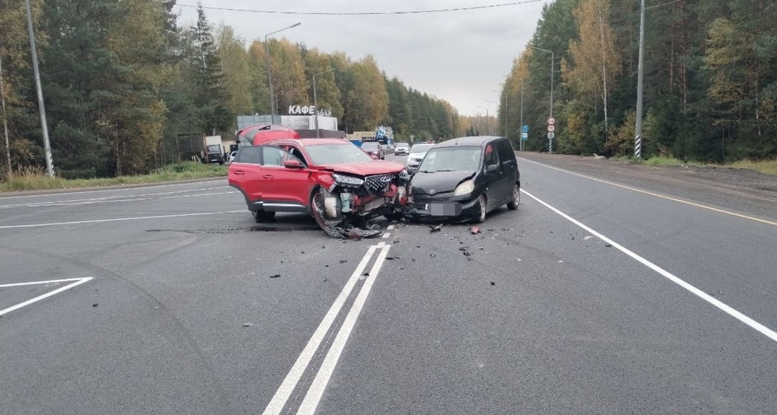 Двухлетний мальчик оказался в больнице после ДТП под Череповцом