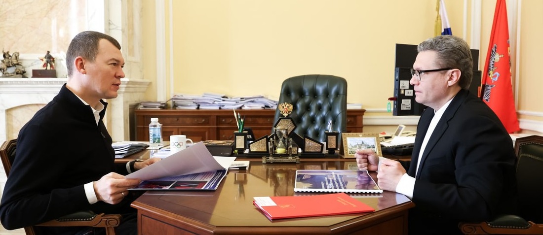 Губернатор Вологодской области провёл встречу с Министром спорта РФ в Москве