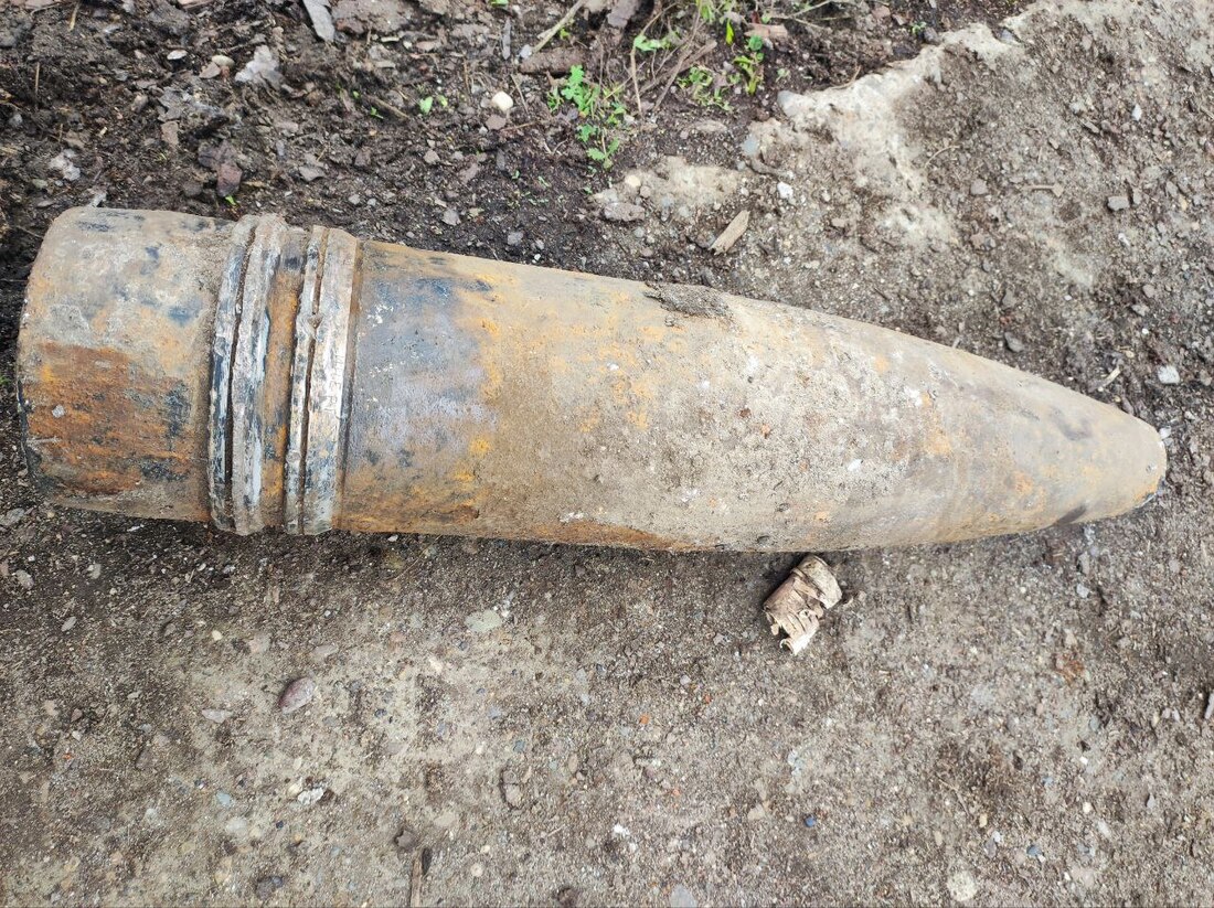 Несколько артиллерийских снарядов обнаружили в Вологде