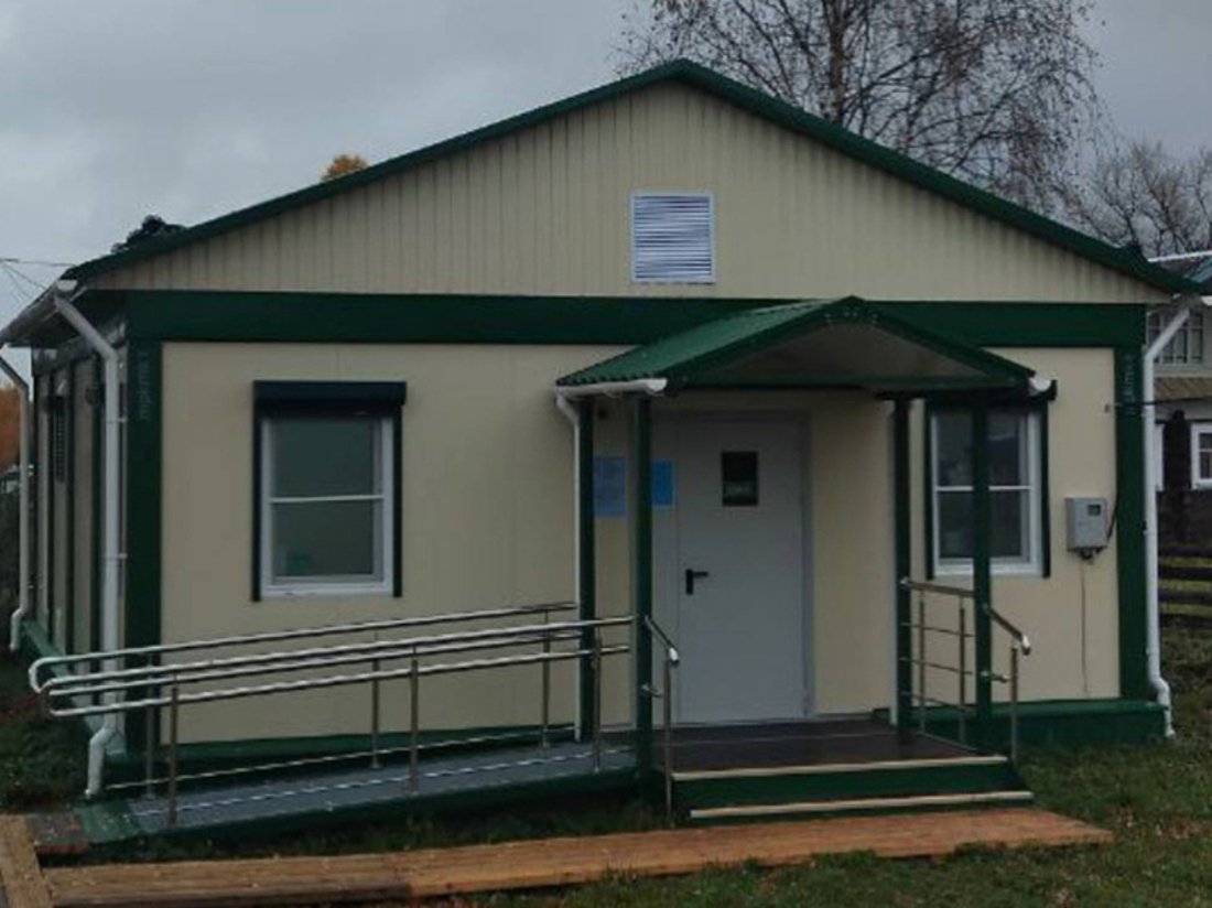 Новый модульный ФАП открылся в Кичменгско-Городецком округе 