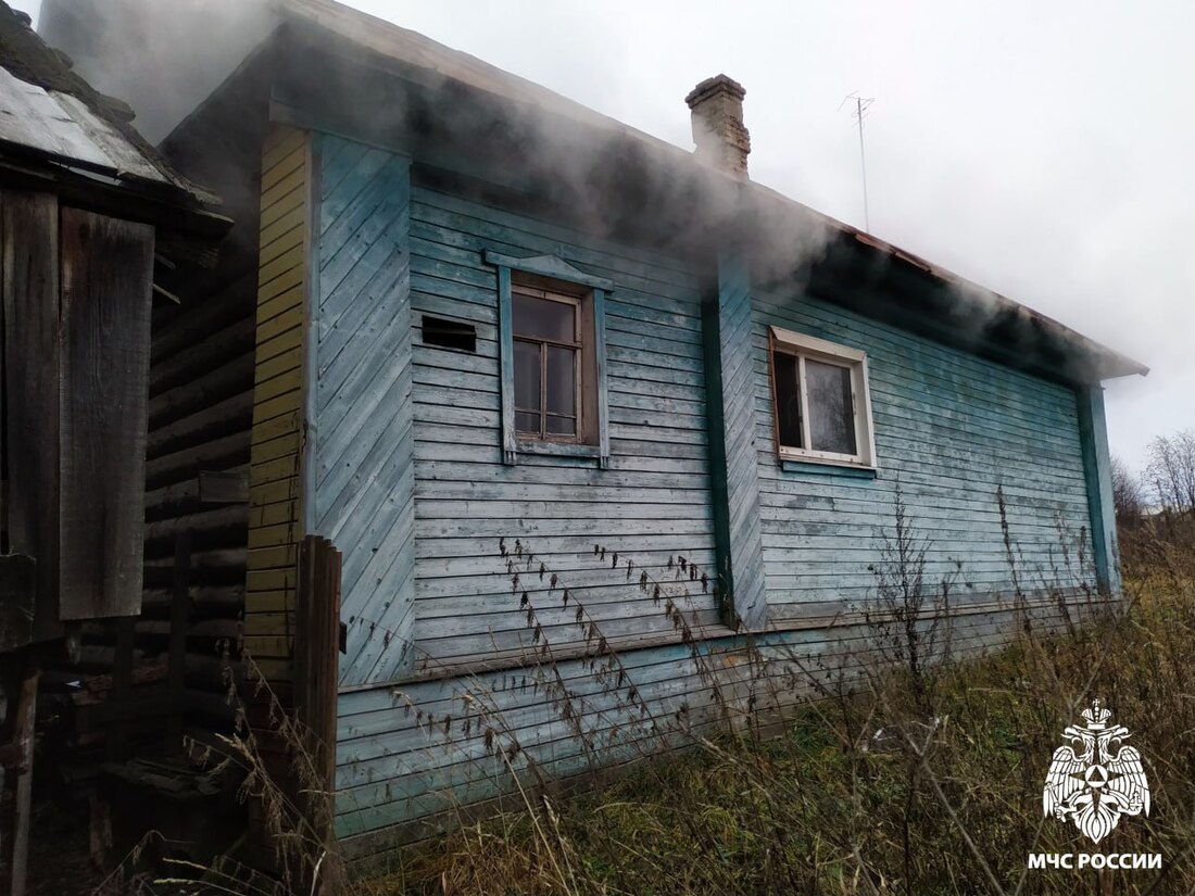 Тело мужчины нашли на месте пожара в Никольске