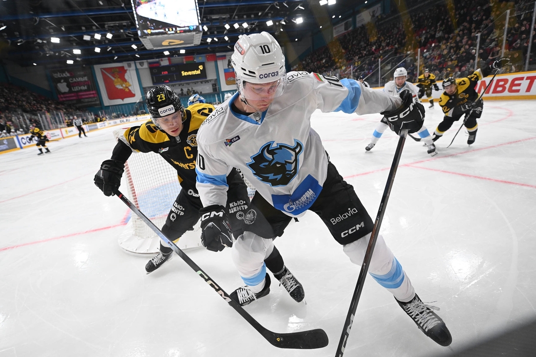 Хоккейная «Северсталь» обыграла минское «Динамо» в Череповце