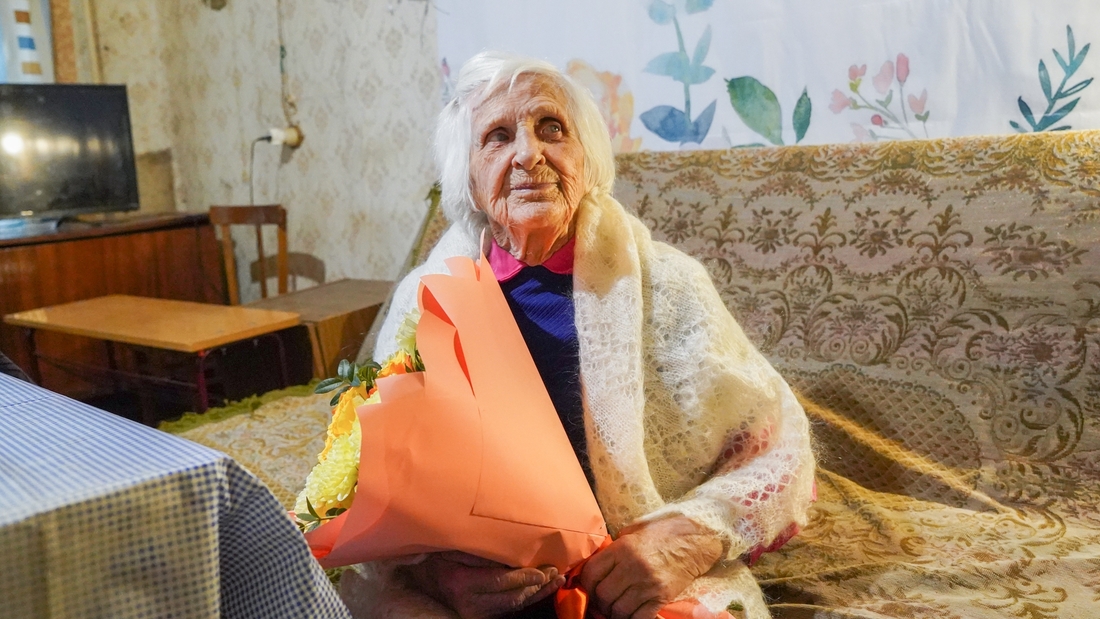 Вековой юбилей отметила вологжанка Маргарита Молотова 