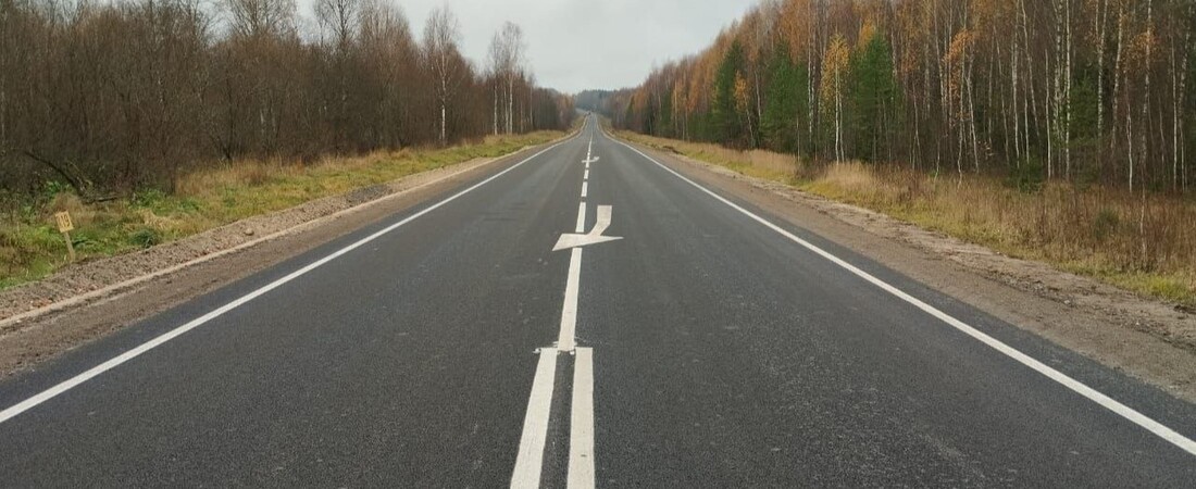Две автодороги приведены в норму в Кирилловском округе