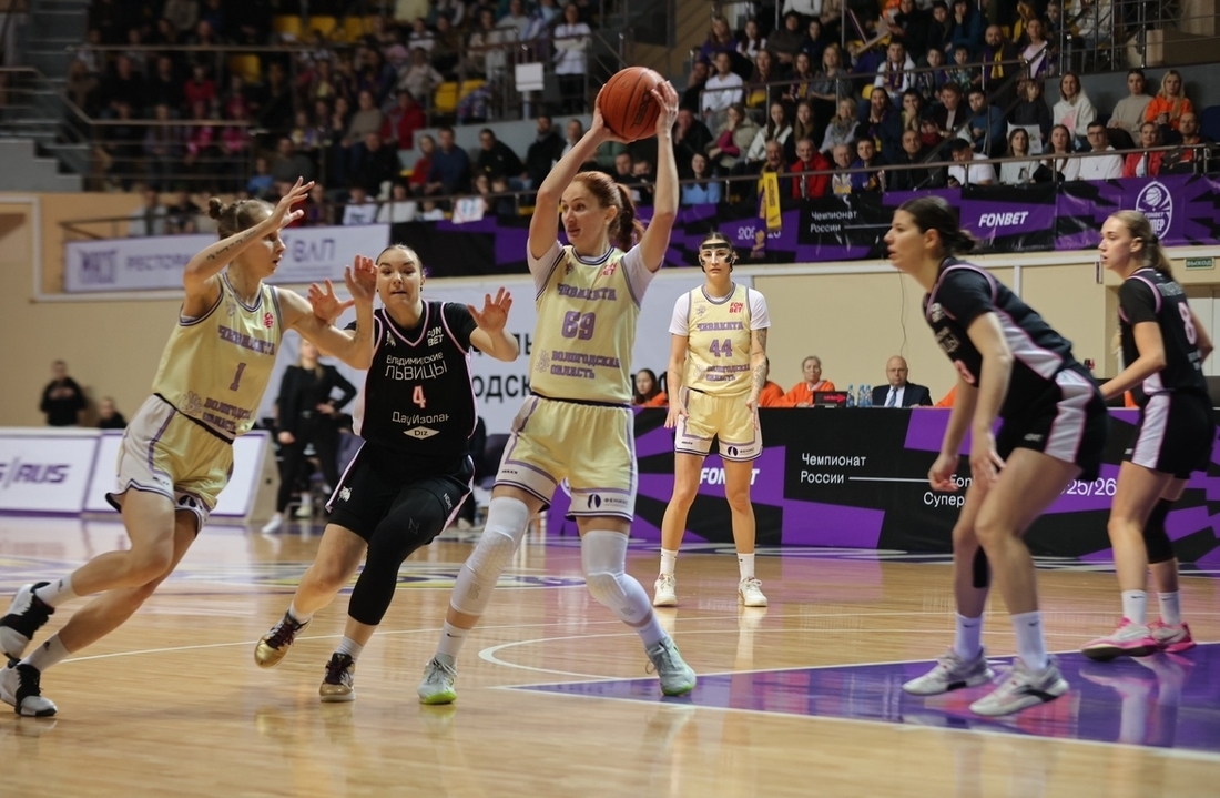 Баскетбольная «Чеваката» вырвала победу у «Владимирских львиц» в Вологде